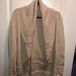 Tan cardigan
